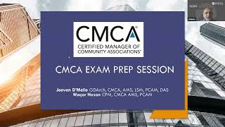 CMCA Exam Prep Session held on 05 Feb 2022 [upl. by Akanke]