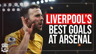 The BEST Premier League Goals at Arsenal  Liverpool FC [upl. by Werner906]