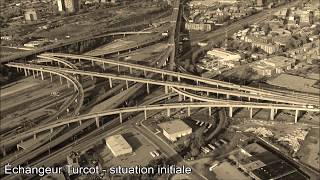 Avancement du projet Turcot en images avril 2018 [upl. by Tsepmet]