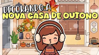 DECORANDO A NOVA CASA DE OUTONO 🍂🥮❣️  Toca Life World  Moni Moraes [upl. by Odell616]