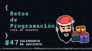 Ruta de estudio programación  47  CALENDARIO DE ADVIENTO [upl. by Nehcterg]