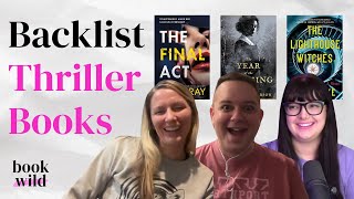 Backlist Thriller Books to Read with Gare and Steph [upl. by Iret]