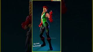 Fortnite Challenge Emote With Cammy Skin Thicc Tiktok 🍑😜😍 [upl. by Wahs779]