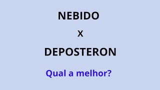 Nebido ou Deposteronquais as diferenças [upl. by Meraree]