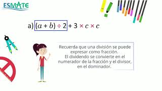 Séptimo grado  Expresiones algebraicas con multiplicación y división [upl. by Huntlee]