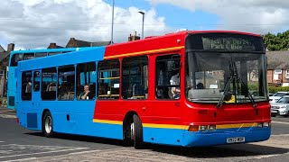 Go Gateshead Volvo B10BLE Wright Reknown 4922  Morpeth Fair Park And Ride [upl. by Ydnor]