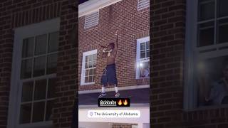 dababy pulled up to universityofalabama and started performing on a roof 🔥 rolltide bama [upl. by Alta641]