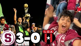 REACCIÓN DESDE EL ESTADIO A SAPRISSA 30 LDA 🏆TETRACAMPEONES🏆 [upl. by Auberbach]