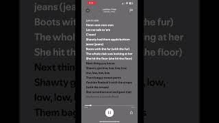 low  • flo rida amp tpain • lyrics shorts low fyp viral [upl. by Cirtap168]