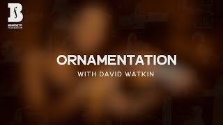 Ornamentation in Baroque Music with David Watkin [upl. by Ynahteb]