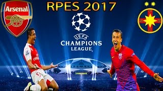 PES 2017 Romania Cariera Cu Steaua  Minunea De Pe Emirates ⚽ [upl. by Tessa450]