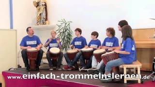 African Moves  EINFACH TROMMELN LERNEN  Djembe Trommelgruppe im Chiemgau [upl. by Kelvin327]