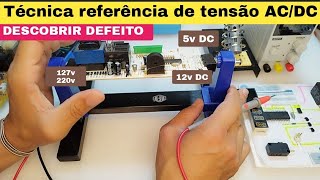 TÉCNICA PARA DESCOBRIR DEFEITOS EM FONTE LINEAR PLACA NÃO FUNCIONA OU SEM FUNÇÕES PASSO A PASSO [upl. by Benedikt]