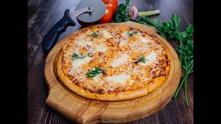 Quattro Formaggi Pizza 4 Cheese  Best Italian Pizza Recipe Ever [upl. by Sewell888]