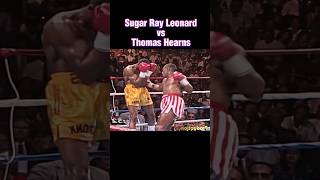 Sugar Ray Leonard vs Thomas Hearns 🥊  FightEdit sugarrayleonard thomashearns boxing box [upl. by Jonati849]