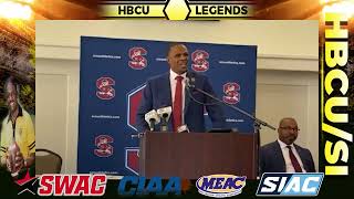 Chennis Berry  South Carolina State Head Coach Press Conference [upl. by Eirrehs]