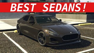 Top 15 BEST Sedans in GTA Online 2024 [upl. by Yttocs546]