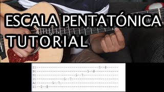 Curso de Guitarra  Como tocar la Escala Pentatónica HD [upl. by Otis]