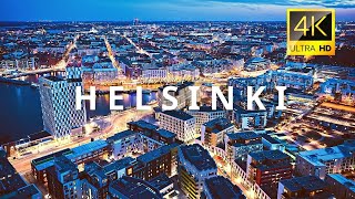 Helsinki Finland 🇫🇮 in 4K 60FPS ULTRA HD Video by Drone [upl. by Devland]