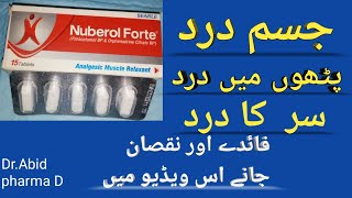 Nuberol Fort tablets use benefits and effects and more Pharma D [upl. by Rella]