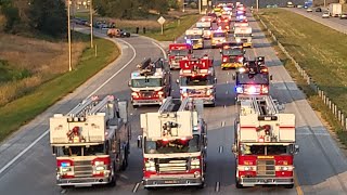 343 RUN 911 Tribute on Interstate 94 in Afton Minnesota  September 11th 2024  NEVER Forget 😢🇺🇲🙏 [upl. by Jacquie411]