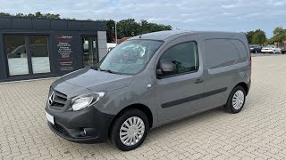 Mercedes Citan Kasten 112 lang Klima TÜV NEU in grau [upl. by Ilonka244]