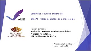 Extrait dun cours de première année de pharmacie  thérapies ciblées en cancérologie [upl. by Ursula]