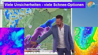 Viele Unsicherheiten  viele Schneeoptionen ab in einer Woche Wettervorhersage 1119112024 [upl. by Ahseiuqal]