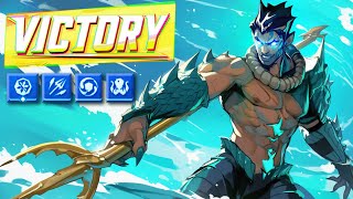 The RIGHT WAY To Play Namor In Marvel Rivals 25  3 Match [upl. by Neerroc]