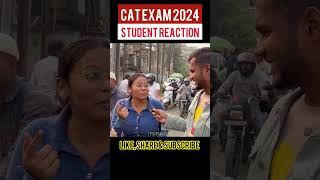 CAT Exam Review 2024  Student Reaction catexam catexam2024 [upl. by Yenatirb]