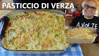 PASTICCIO DI VERZA CON 3 EURO SALVACENA ricetta verza al forno con CANELLINI ricette con la verza [upl. by Iila166]