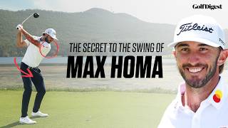 The Secret To Max Homas Silky Swing  Film Study  Golf Digest [upl. by Mercier]