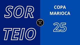 Sorteio Oficial Copa Marioca 2025 [upl. by Anayd]