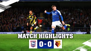 HIGHLIGHTS  TOWN 0 WATFORD 0 [upl. by Lunetta]