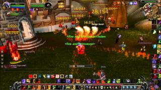 Mannoroths Fury vs Fire amp Brimstone Level 90 Destruction Warlock [upl. by Aitetel866]