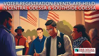 Voter Registration Drives in Central Odessa and in Southside Odessa [upl. by Sarazen553]