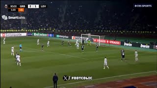 Patrik Schick Goal Qarabag vs Bayer Leverkusen 22 All GoalsResults Extended Highlights [upl. by Ainaznat]