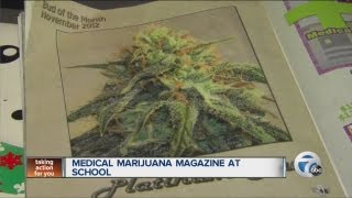 Girl finds medical marijuana magazine at school [upl. by Annirac]