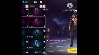 free fire classic jazz pants 👖 nikal liyafreefireshortsfeedpnpramodgamer [upl. by Renner]