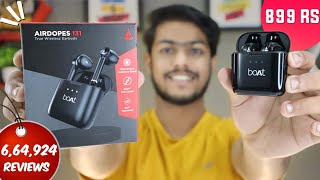 Boat 131 Airdopes Unboxing amp Review🔥 Best Wireless Earbuds Under 1000 RS [upl. by Uzia]