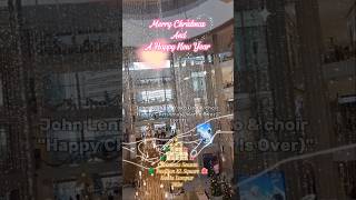 214 HAPPY CHRISTMAS John Lennon Yoko christmas kualalumpurevents anchorhoong [upl. by Gunner]