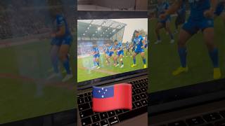 Toa Samoa Siva Tau 🇼🇸 Samoa vs England round 2 toasamoa 685 samoarugby rugbyleague [upl. by Nylyaj888]