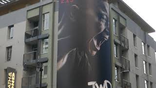 The Walking Dead Billboards AMC Norman Reedus Samantha Morton Season 10 LA CA USA [upl. by Crescint462]