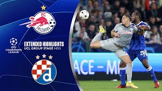 Salzburg vs Dinamo Zagreb Extended Highlights  UCL Group Stage MD 3  CBS Sports Golazo [upl. by Banky191]