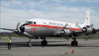 DC6 the final flight of the last flying Braathens SAFE aircraft [upl. by Ignacia590]