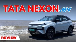 2024 Tata Nexonev Best selling EV in India l Stylish and feature loaded l Review l CarComparos [upl. by Auqkinahs881]