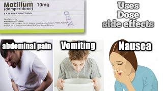 Motilium Domperidone uses and side effects  Medicine review [upl. by Nyloj]