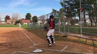 2018 C Mike McKenna Farmingdale HS NY College Baseball Recruit [upl. by Bambi]