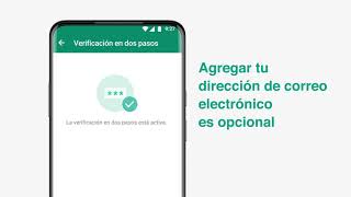 Cómo usar la verificación en dos pasos en WhatsApp [upl. by Clifford]