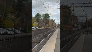 NJT 877 passing MillburnNJ with Metro North 4906 leading [upl. by Merell972]